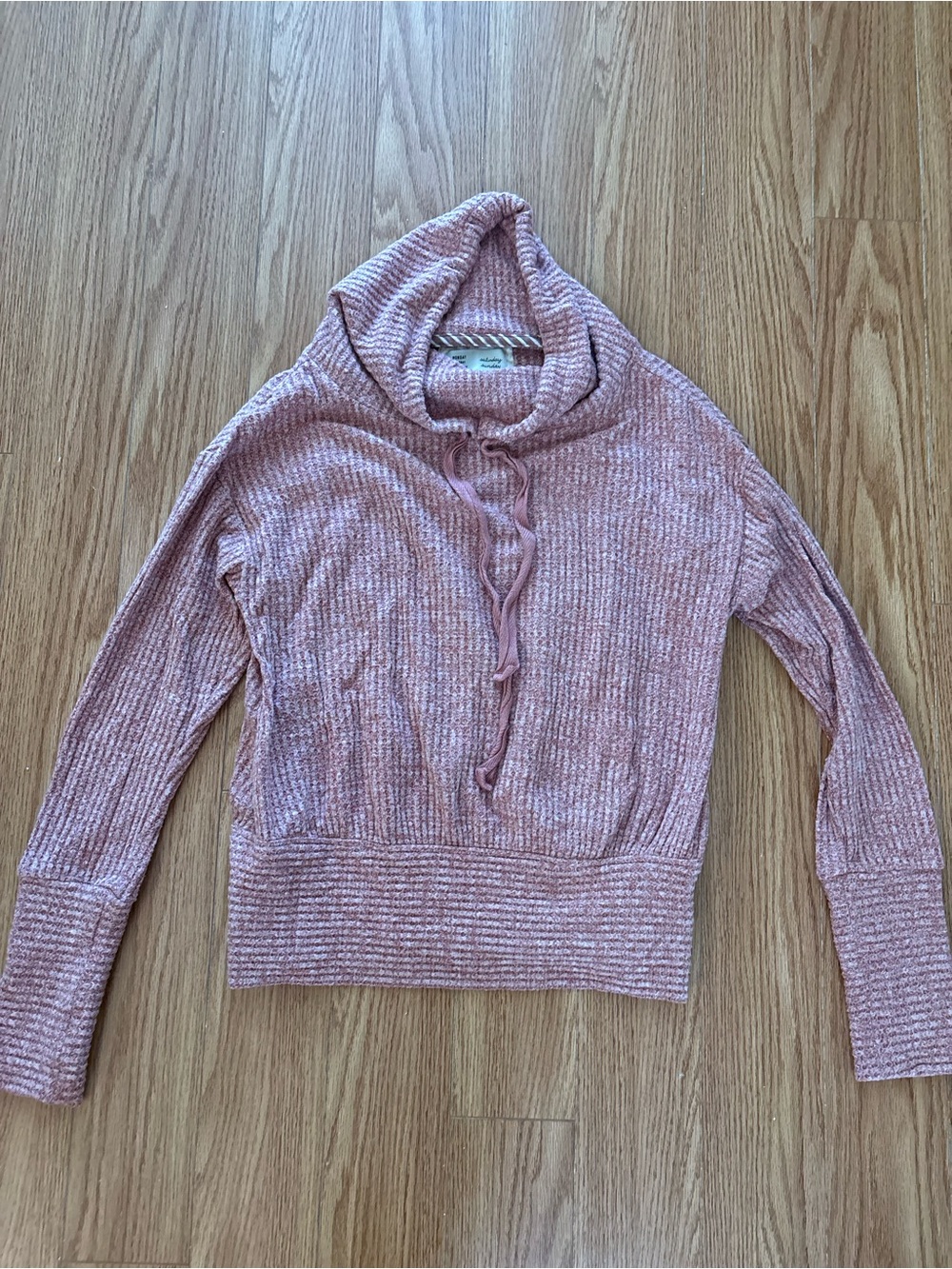 Cozy Pink Chenille Women's Sweater Hoodie